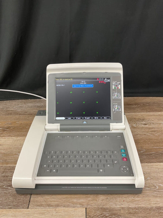 GE MAC 5500 HD Resting Electrocardiogram System ECG Machine with Color Display