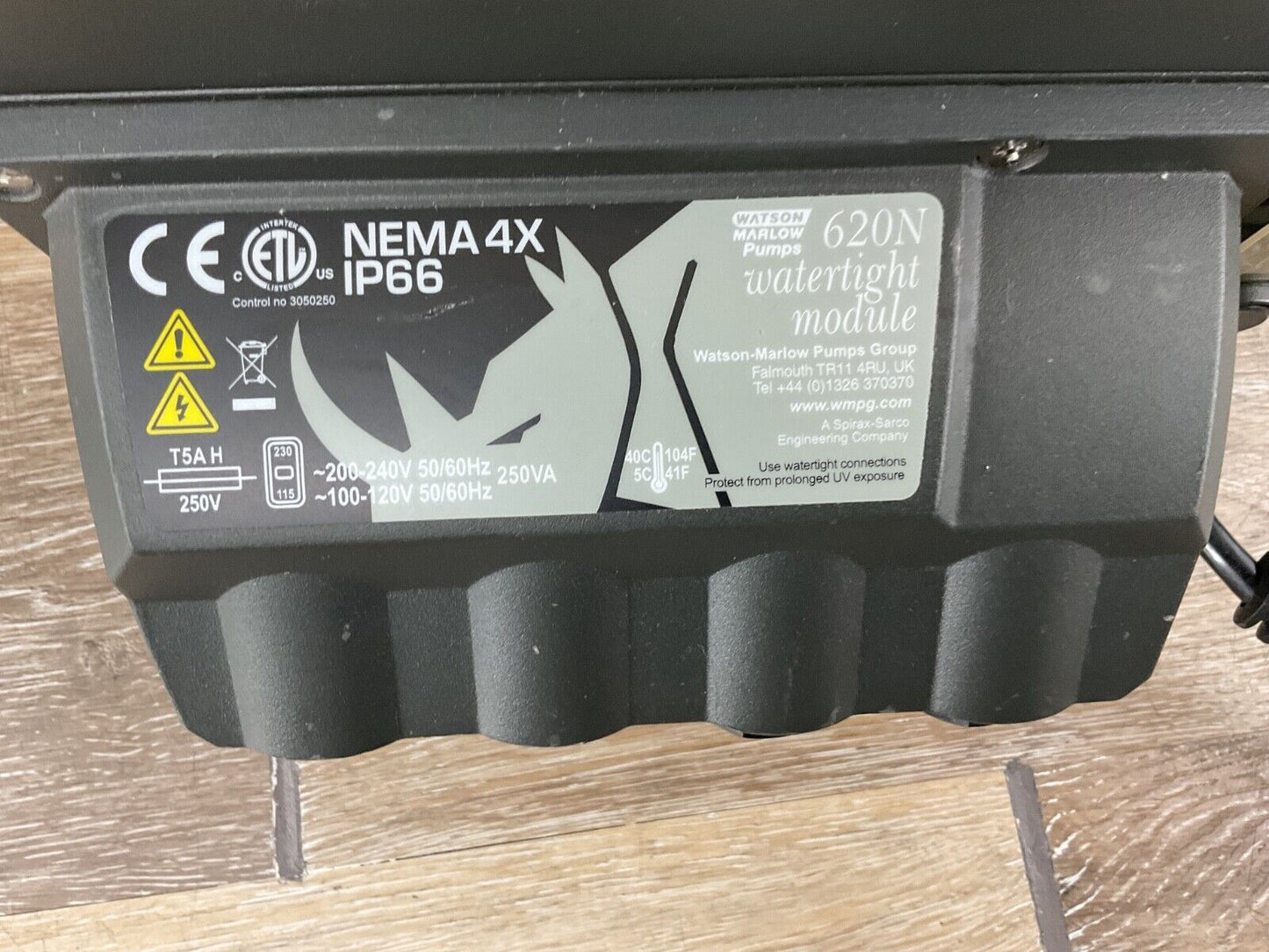 Watson Marlow Flexicon 620Di 265rpm High Performance 620Din/R Peristaltic Pump