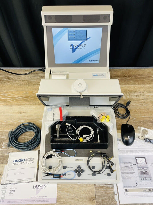 Audioscan Verifit Model VF-1 Real-Ear Hearing Aid Analyzer w/ Battery Analyzers