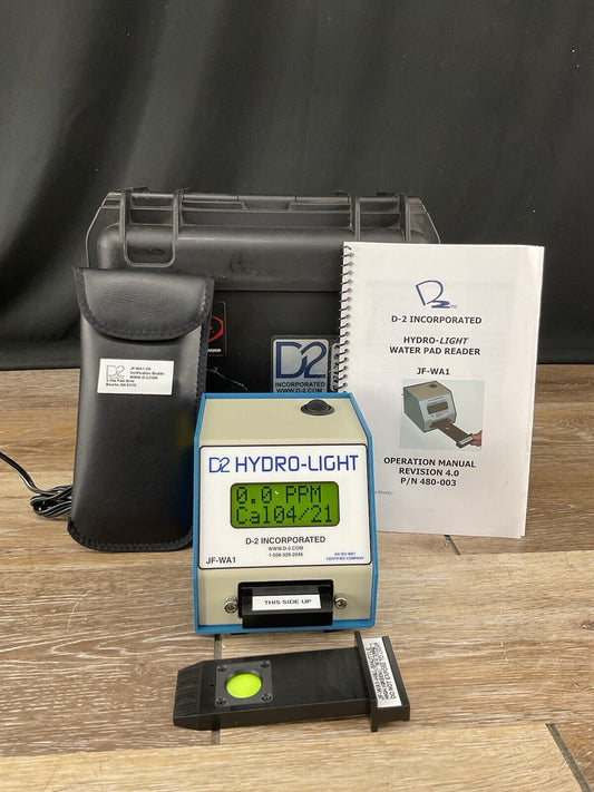 D2 Hydro-Light JF-WA1 Digital Free Water Detector Aviaton Test System FREE SHIP
