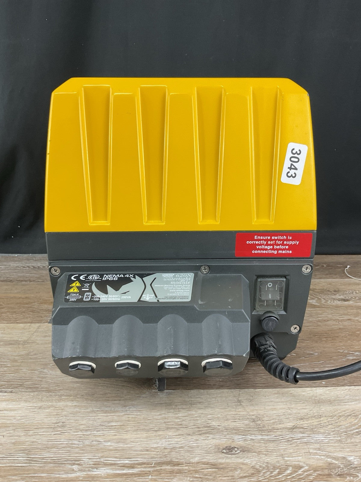 Watson Marlow Flexicon 620Di 265rpm High Performance 620Din/R Peristaltic Pump