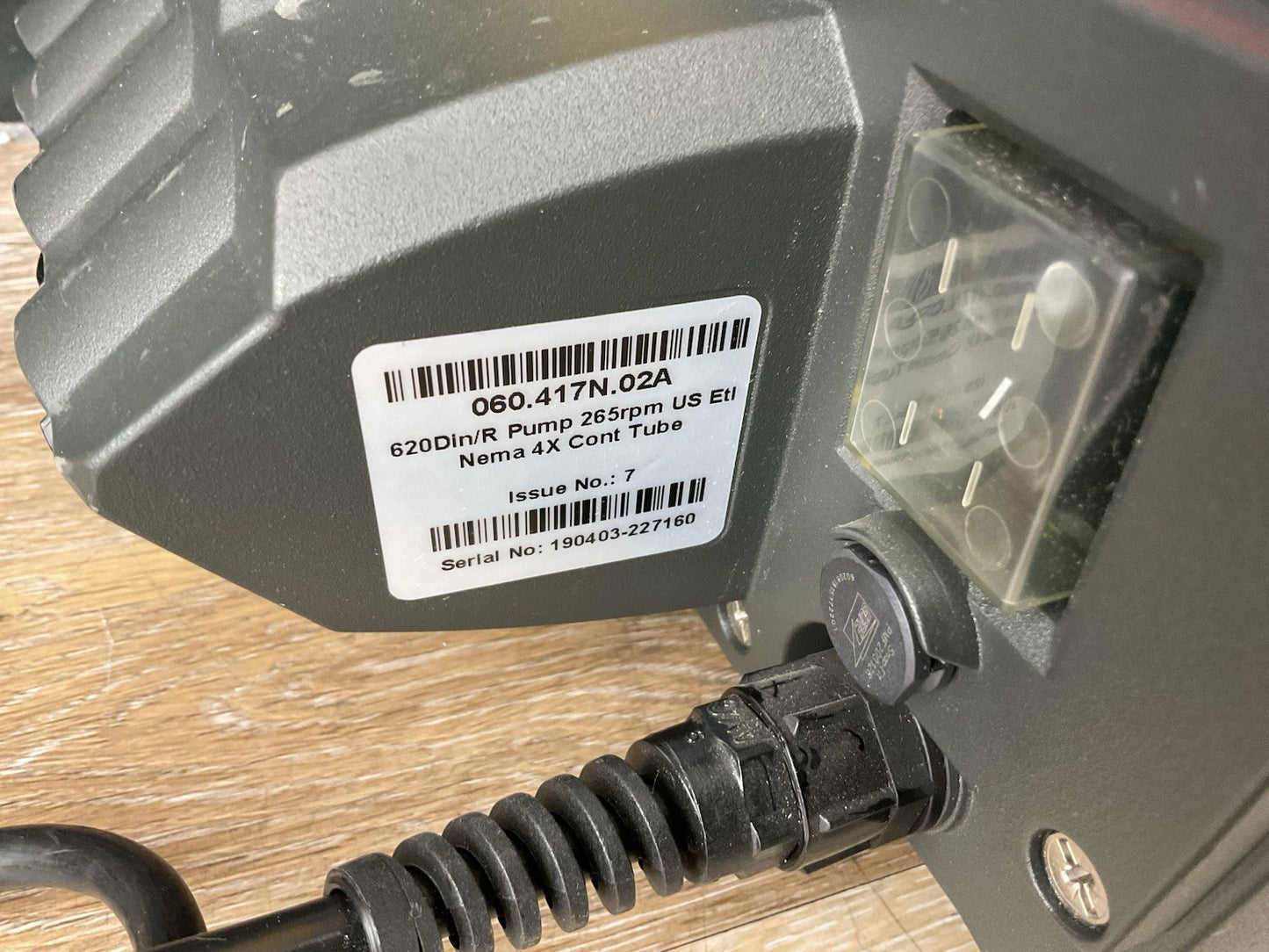 Watson Marlow Flexicon 620Di 265rpm High Performance 620Din/R Peristaltic Pump