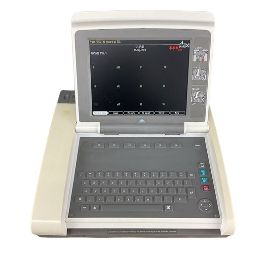 GE MAC 5500 HD Resting Electrocardiogram System ECG Machine Color Display
