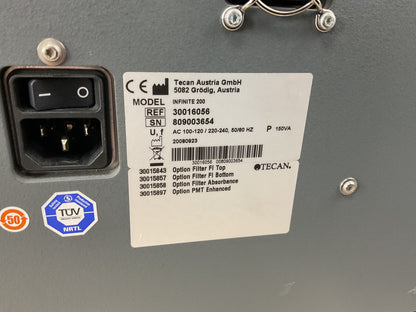 Tecan Infinite F200 Modular Fluorescence Microplate Reader 30016056 FREE SHIP