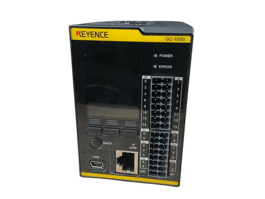 Keyence GC-1000 Safety Controller 16 Safety Input 6 Output Main Controller