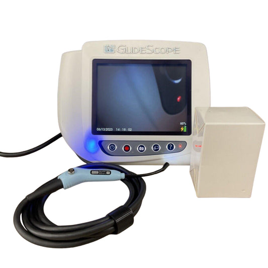 Verathon GlideScope 0570-0306 AVL 1-2 Pediatric Baton Glidescope monitor w/ AC