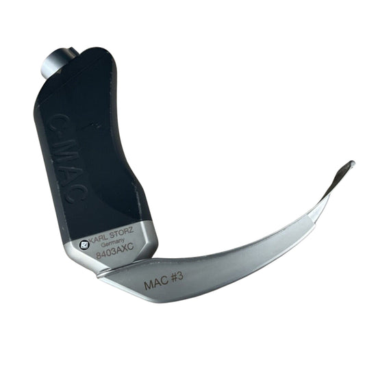 Karl Storz 8403AXC Video Laryngoscopes MAC#3 Stainless 8403 Series Digital Scope