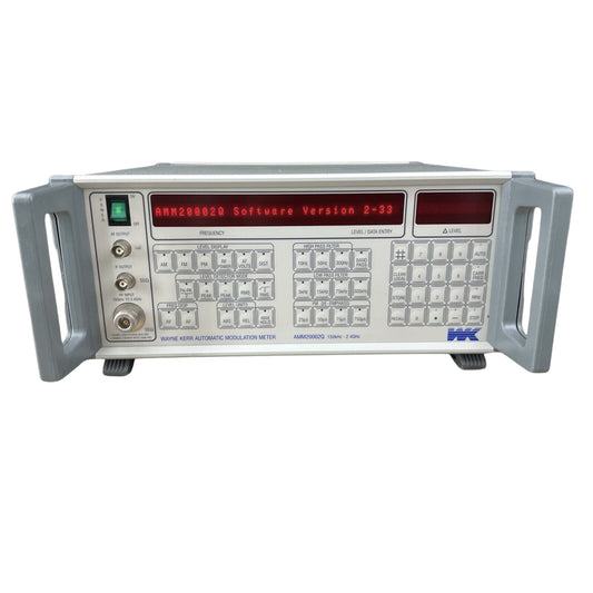 Wayne Kerr Automatic Modulation Meter 150kHz - 2.4 GHz WK AMM20002Q V.2-33