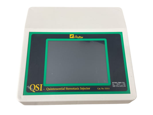 QSI Stoelting Quintessential Stereotaxic Injector 53311 Touch Screen Control Box