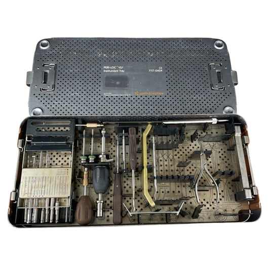 Smith & Nephew Peri-Loc VLP Small Fragment Instrument & Implant Set Tray