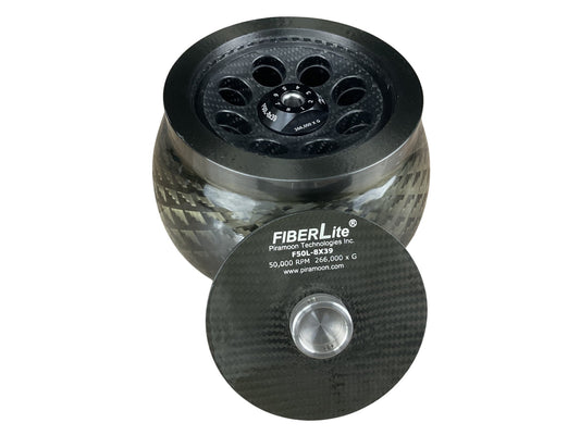 FiberLite F50L-8X39 096-087051 High Performance 50,000 RPM Fixed Angled Rotor