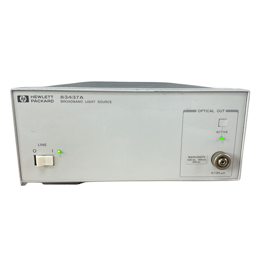 HP 83437A Agilent Broadband Light Source Incoherent EELED Light Source System