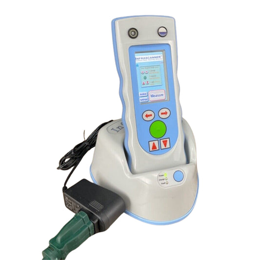 InfraScan Infrascanner 2000 Sensor Handheld Brain Scanner and Charging Base
