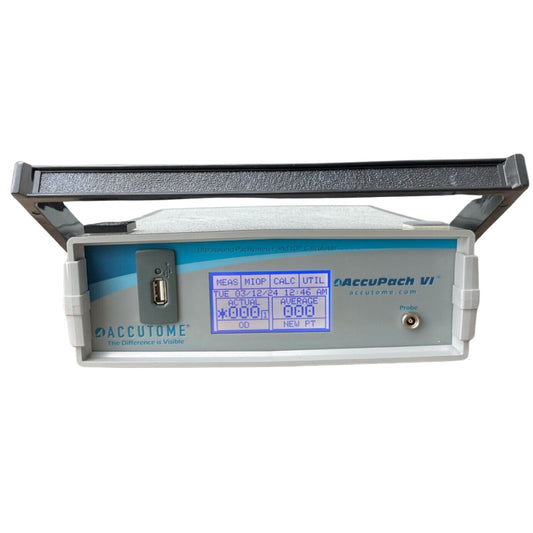 Accutome AccuPach VI Ultrasound Pachymeter and IOP Calculator 24-6200 Accupach 6