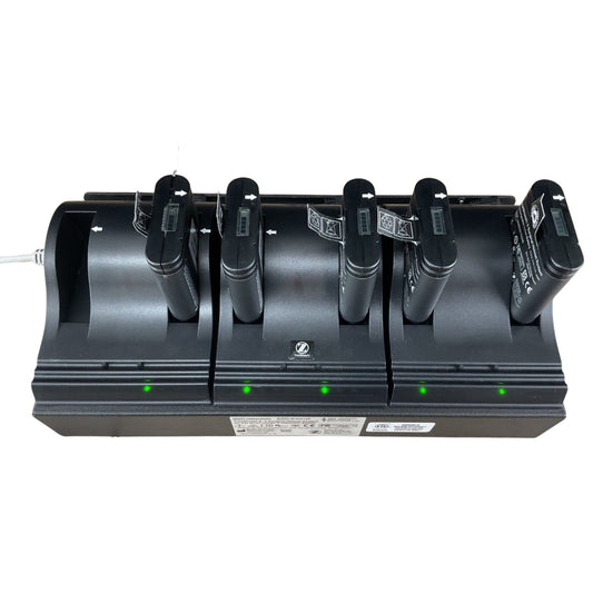 Zimmer TotalShield II Six-Bay Smart Charger 6 Slot w/ 5 ND2054ZM31 Batteries