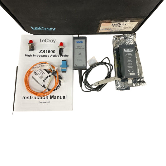 LeCroy ZS1500 High Impedance Active Probe OE 425 Optical To Electrical Kit