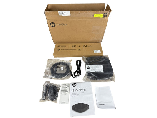 HP Elite t655 Thin Client Ryzen R2314 32GB Flash 8GB RAM New Open Box