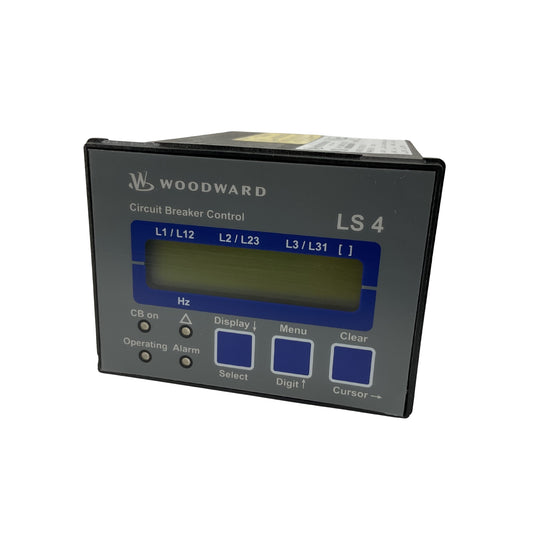 Woodward LS 4 Circut Breaker Control 8440-1510 E Load Controller LS415B/K12