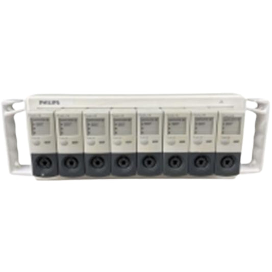 Philips M1041A Module Rack 8 VueLink M1032A Servo Ventilator Modules M1041-69101