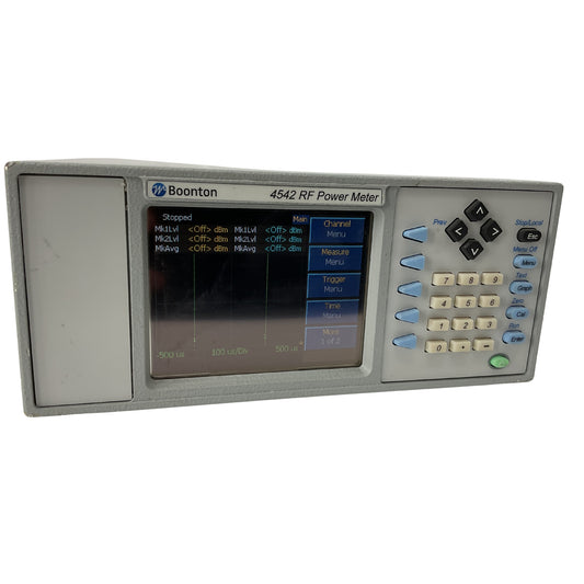 Boonton 4542 RF Power Meter 4542-02-03 L-com CIB24C Dual Channel Power Analyzer